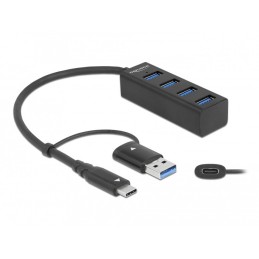 Hub - 4 x USB 3.2 Gen 1 + 1...